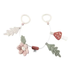 Sebra Kinderwagenketting - Leaf/Mushroom/Flower Hot