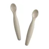 Sebra Silicone Lepel Lang - 2 Stuks - Jetty Beige Sale