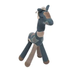Smallstuff Giraf Activiteitenknuffel Blue / Sandy New