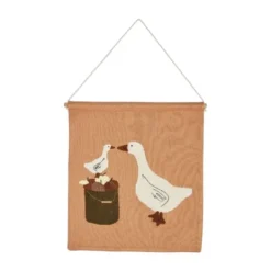 Smallstuff Wanddecoratie - Farmliving Geese - 37x33 cm Clearance
