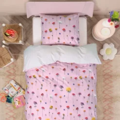 Snurk Bloom Dekbedovertrek – 140 x 200/220 cm – Pink Discount