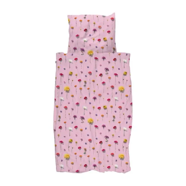 Snurk Bloom Dekbedovertrek – 140 x 200/220 cm – Pink Discount