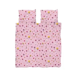 Snurk Bloom Dekbedovertrek – 200 x 200/220 cm – Pink Online