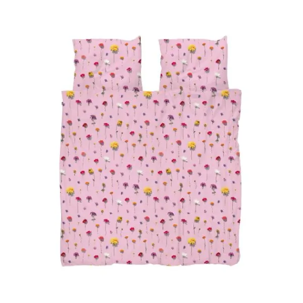 Snurk Bloom Dekbedovertrek – 200 x 200/220 cm – Pink Online