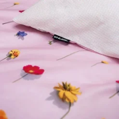 Snurk Bloom Dekbedovertrek – 200 x 200/220 cm – Pink Online