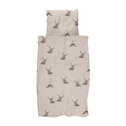 Snurk Bunny Dekbedovertrek – 140 x 200/220 cm – Beige Hot