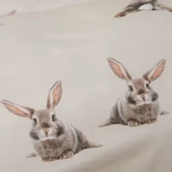 Snurk Bunny Dekbedovertrek – 140 x 200/220 cm – Beige Hot