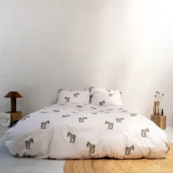 Snurk Dekbedovertrek - Donkeys - 200x200/220 cm - Inclusief 2 Kussenslopen Best