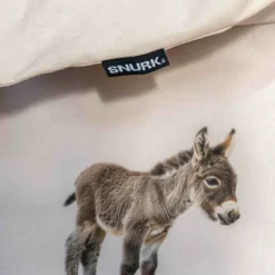 Snurk Dekbedovertrek - Donkeys - 200x200/220 cm - Inclusief 2 Kussenslopen Best
