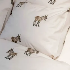 Snurk Dekbedovertrek - Donkeys - 200x200/220 cm - Inclusief 2 Kussenslopen Best