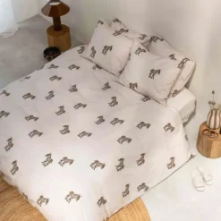 Snurk Dekbedovertrek - Donkeys - 200x200/220 cm - Inclusief 2 Kussenslopen Best