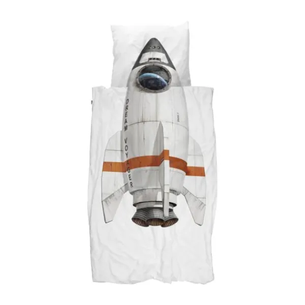 Snurk Rocket Dekbedovertrek 140 x 200/220 cm