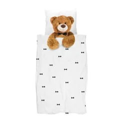 Snurk Teddy Bear Dekbedovertrek 140 x 200/220 cm
