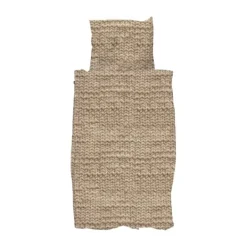 Snurk Twirre Dekbedovertrek - 140 x 200/220 cm - Sand