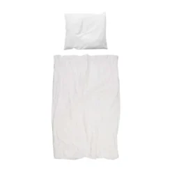 Snurk Uni Flanel Dekbedovertrek White 140 x 200/220 cm Sale