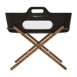 Snuz SnüzBaskit Moses Basket + Stand Set - Dove/Light Grey/Grey