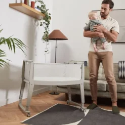 SnuzPod Studio Co-sleeper - London Navy Best