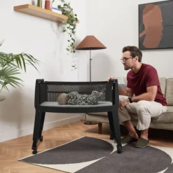 SnuzPod Studio Co-sleeper - London Navy Best