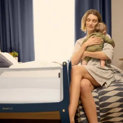 SnuzPod Studio Co-sleeper - London Navy Best