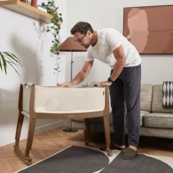 SnuzPod Studio Co-sleeper - London Navy Best