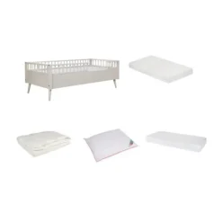 Europe Baby Sterre Peuterbed Pakketdeal - 70 x 150 cm - Oatmeal Discount