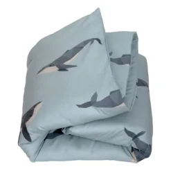 Studio Ditte Dekbedovertrek - Walvis - Junior 120 x 150 Cm Hot