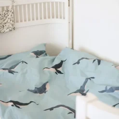 Studio Ditte Dekbedovertrek - Walvis - Junior 120 x 150 Cm Hot