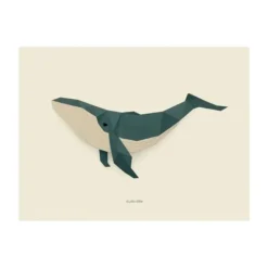 Studio Ditte Poster - Walvis - 40 x 30 cm New