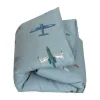 Studio Ditte Vliegtuigjes Dekbedovertrek - 140 x 220 cm - Lichtblauw Online