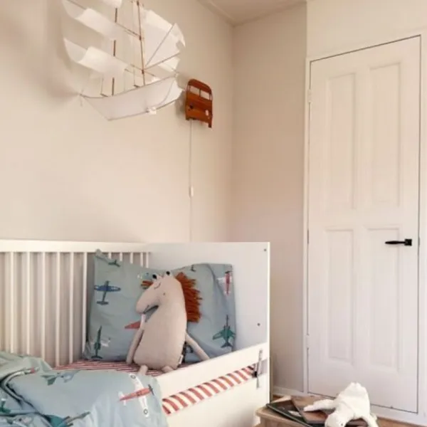 Studio Ditte Vliegtuigjes Dekbedovertrek - 140 x 220 cm - Lichtblauw Online