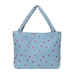 Studio Noos Mom Bag - Denim Hearts Outlet
