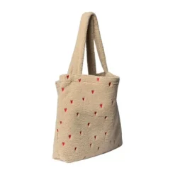 Studio Noos Teddy Hearts Mom Bag - Ecru Sale
