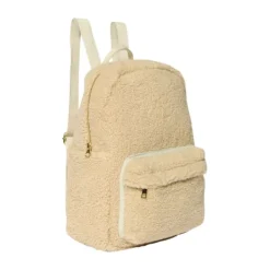 Studio Noos Teddy Midi Rugzak met vak - Ecru Hot
