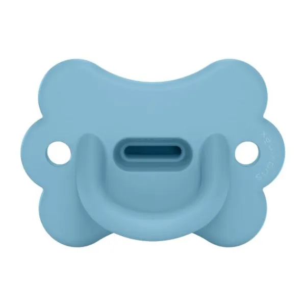 Suavinex Colour Essence SX Pro Fopspeen - 0-6Mnd - Silicone - Blauw Outlet