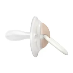 Suavinex Fopspeen - Wild & Free SX Pro - 0‑6Mnd - 2 Stuks - Silicone - Grijs Glow In The Dark Hot