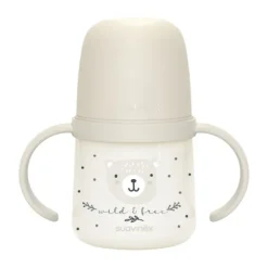 Suavinex Wild & Free Beker Met Handvaten - 150ml - 6Mnd+ - Blauw Hot