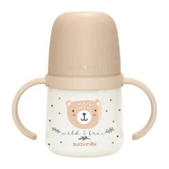 Suavinex Wild & Free Beker Met Handvaten - 150ml - 6Mnd+ - Blauw Hot