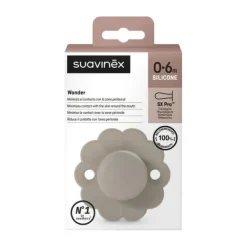 Suavinex Wonder SX Pro Fopspeen Symmetrisch - 0-6Mnd - Silicone - Illusion Blue Best