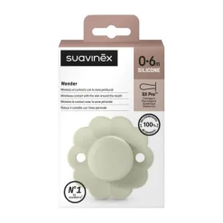 Suavinex Wonder SX Pro Fopspeen Symmetrisch - 0-6Mnd - Silicone - Illusion Blue Best
