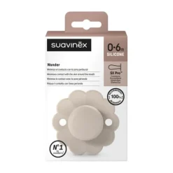 Suavinex Wonder SX Pro Fopspeen Symmetrisch - 0-6Mnd - Silicone - Illusion Blue Best