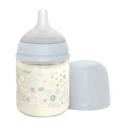 Suavinex Wonderland SX Pro Fles Glas - Medium Flow - 240ml - Blauw Sale