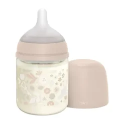 Suavinex Wonderland SX Pro Fles Glas - Medium Flow - 240ml - Blauw Sale