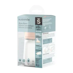 Suavinex Zero Zero Anti-Koliek Fles - Slow Flow - 180ml - Fair Hot