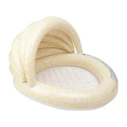 Swim Essentials Kinderzwembadje - Florish Yellow Canopy - Ø100 cm Hot