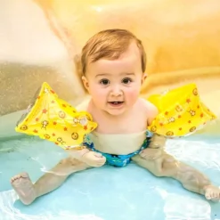 Swim Essentials Leopard Zwembandjes Rose Gold 0-24 Mnd Hot