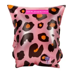Swim Essentials Leopard Zwembandjes Rose Gold 0-24 Mnd Hot