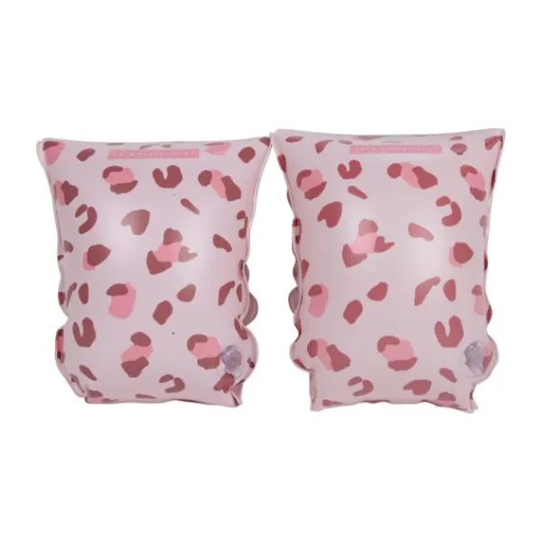 Swim Essentials Leopard Zwembandjes Rose Gold 0-24 Mnd Hot