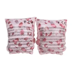 Swim Essentials Leopard Zwembandjes Rose Gold 0-24 Mnd Hot