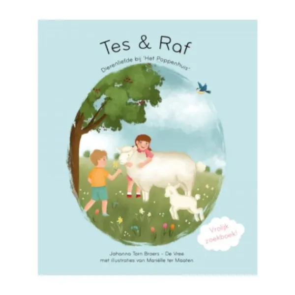 Tes en Raf Kinderboek - Dierenliefde bij 'het Poppenhuis' Outlet