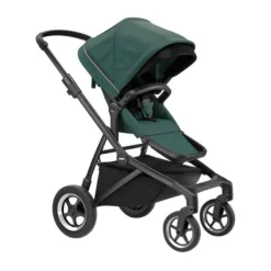 Thule Sleek Kinderwagen Mallard Green On Black zwart Hot